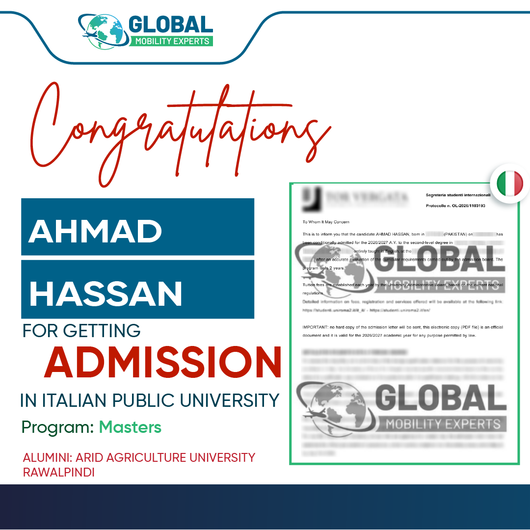 Admission Ahmad Hassan